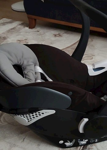 0 - 13 kg Beden siyah Renk Siyah Gri Bebek Oto Koltuğu
