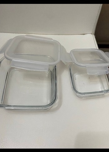 Şeffaf Cam Salata Kaseleri Seti - Görsel 4