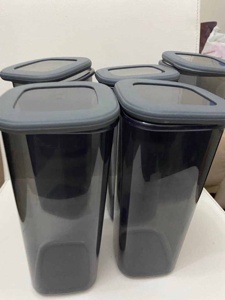 Siyah Plastik Saklama Kabı Seti - Görsel 3