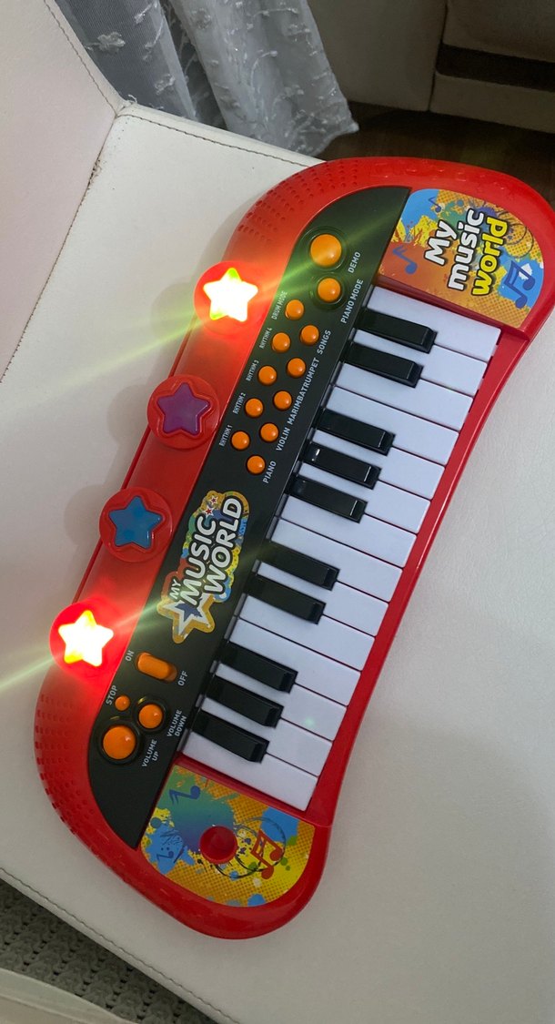 Renkli Müzikal Oyuncak Klavye - Görsel 3