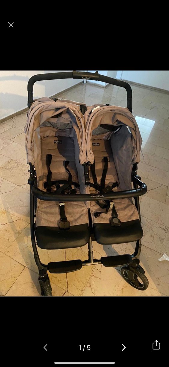 Peg perego book for two ikiz bebek arabası - Görsel 3