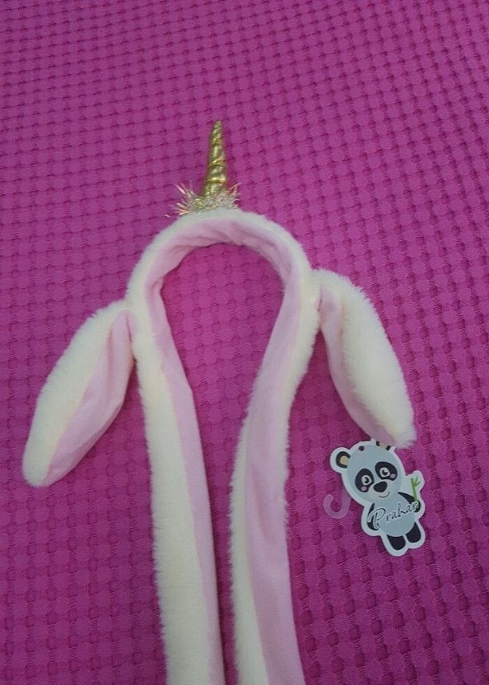 Hareketli peluş taç  - Görsel 2