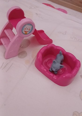 Pembe Kaydıraklı Kedi Oyuncağı - Görsel 2