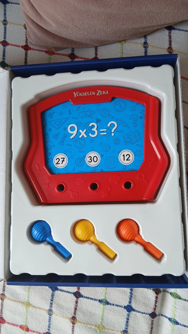 Çarpma Matematik Kutusu Eğitici Oyuncak - Görsel 2