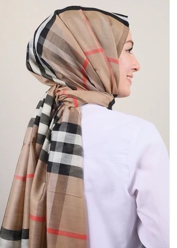 Burberry desen Kadın Şal