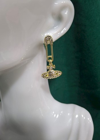 Vivienne Westwood 14 K Kaplama Cengelli Saturn Kupe