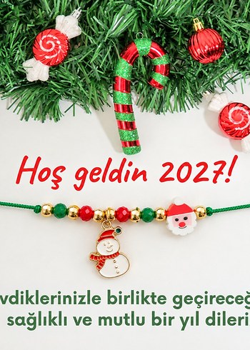 Accessorize  Yeni Yil Charm Bileklik