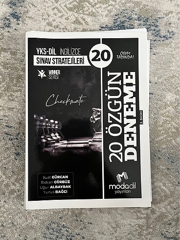 Modadil 20 özgün deneme