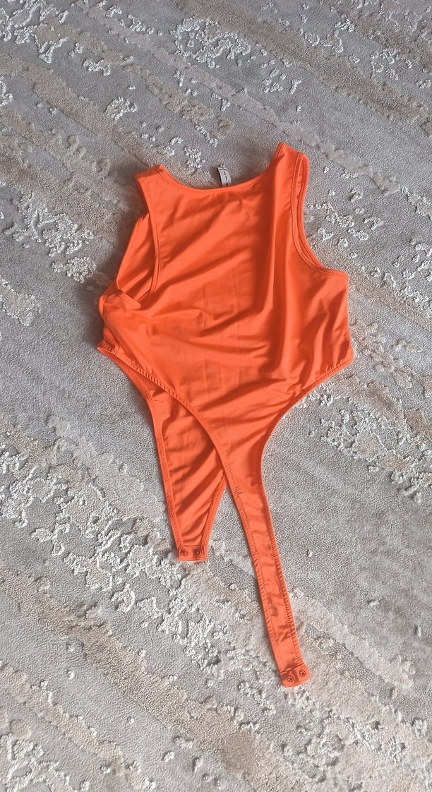 DeFacto Turuncu Kadın Kolsuz Monokini - Görsel 3