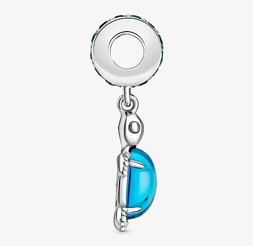Beden Murano Camı Denizi Kaplumbağası Sallantılı Charm