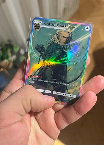 LoTR Legolas koleksiyon Kartı