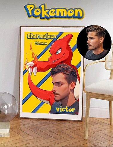 Kişiye özel hazırlanan pokemon tasarımları