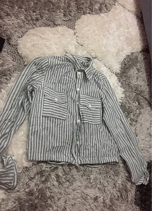 Zara Bağlamalı gömlek