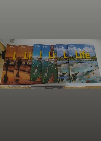 National Geographic Life İngilizce hazırlık kitap seti 