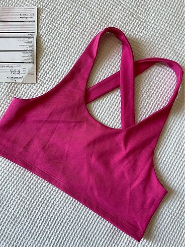 Sporcu sütyeni crop üst giyim