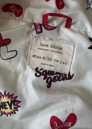 Kırmızı Kapüşonlu zara 9/10 yaş şişme yelek - Görsel 3