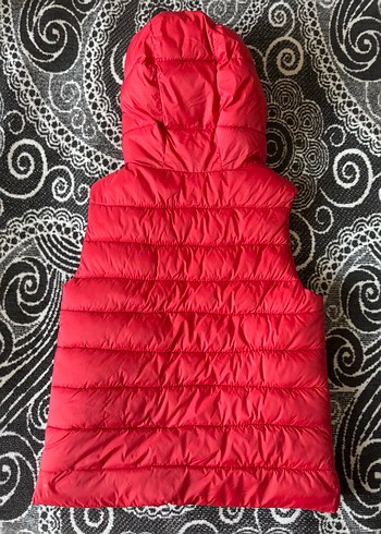Kırmızı Kapüşonlu zara 9/10 yaş şişme yelek - Görsel 6