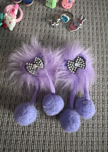 Renkli Desenli Çocuk Saç Tokaları ve Bantları - Görsel 4