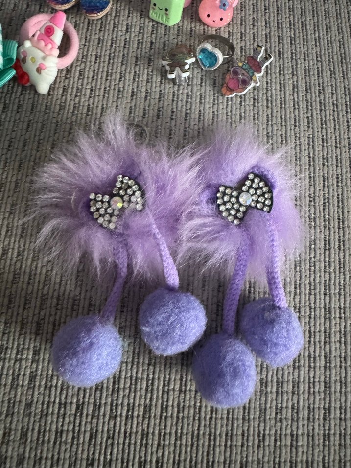 Renkli Desenli Çocuk Saç Tokaları ve Bantları - Görsel 4