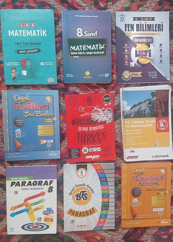 8.sınıf kaynak kitap