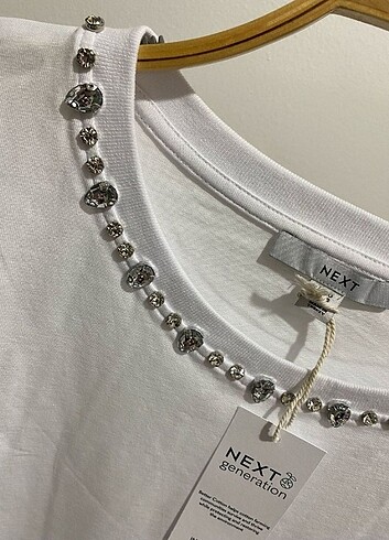 m Beden beyaz Renk Next tshirt