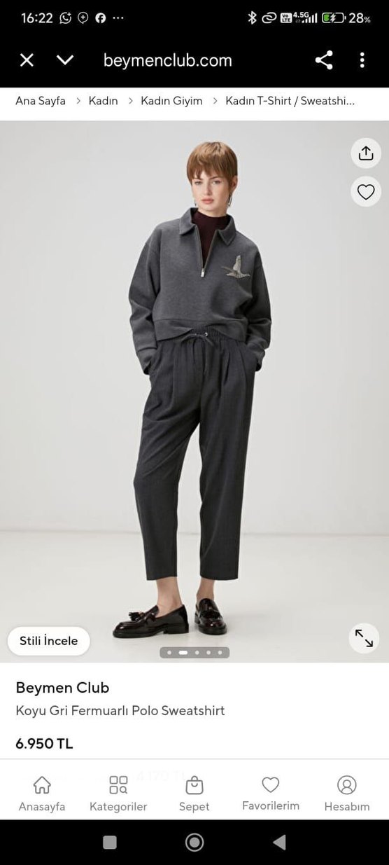 Beymen model takım - Görsel 3