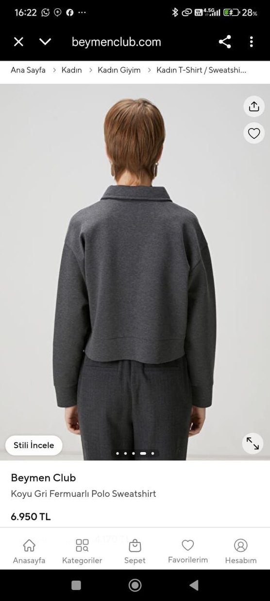 Beymen model takım - Görsel 5