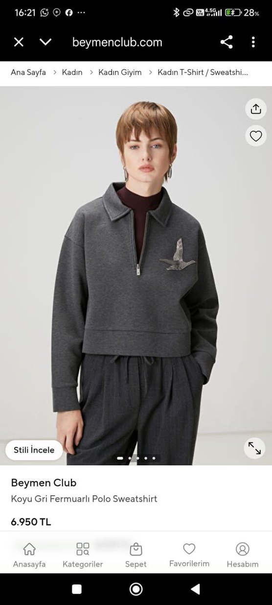 Beymen model takım - Görsel 4