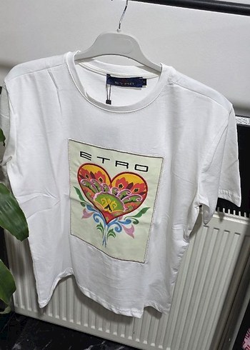 s Beden beyaz Renk Etro tshirt