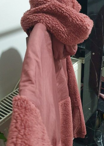 xs Beden bordo Renk Lumberjack peluş sweat