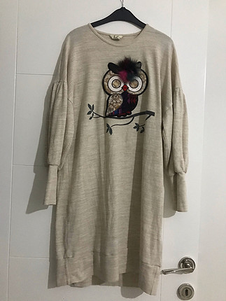 Baykuşlu triko tunik 