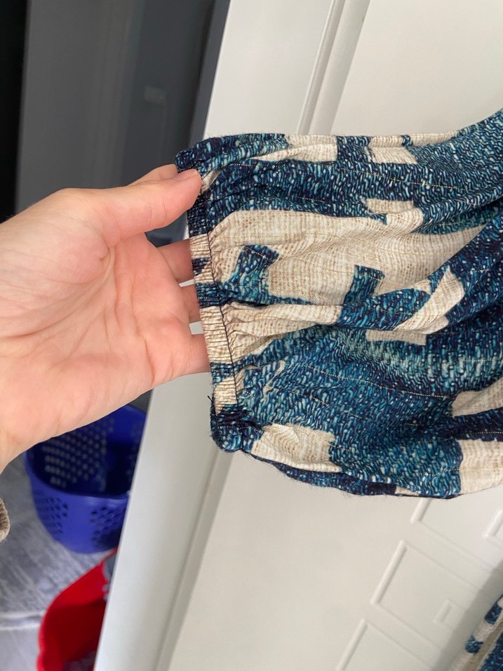 Bohem Uzun Pilili V Yaka Elbise - Görsel 2