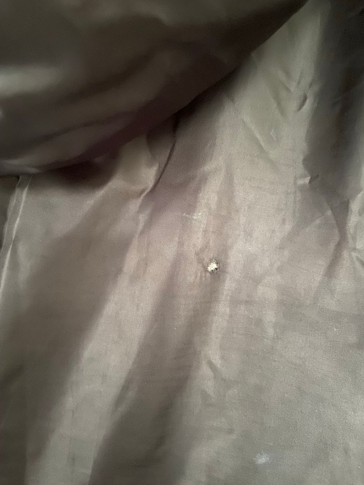 Yılan Desenli Siyah Kadın Uzun Kış Montu - Görsel 4