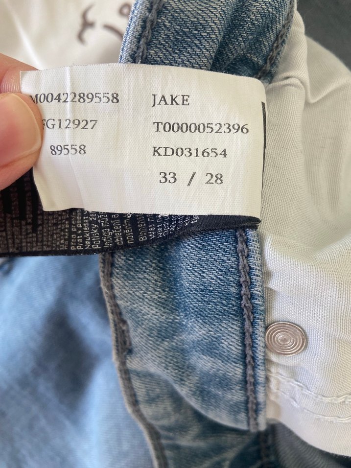 Gri Bol Kesim Erkek Kot Pantolon - Görsel 4