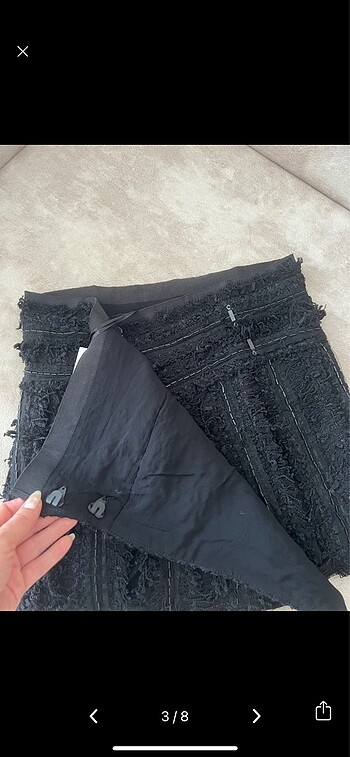 xs Beden Zara mini etek