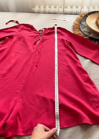 Pembe Mini Kadın Tulum - Görsel 4