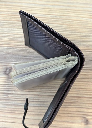 Kahverengi Deri Erkek Cüzdanı - Görsel 2