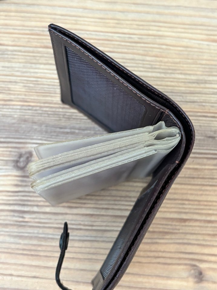 Kahverengi Deri Erkek Cüzdanı - Görsel 2