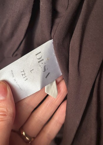 Kahverengi Deri Biker ceket - Görsel 3