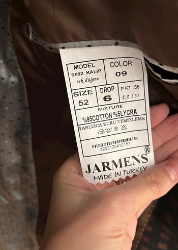 Bordo Kareli Erkek Ofis Takımı - Görsel 6