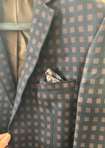 Bordo Kareli Erkek Ofis Takımı - Görsel 3