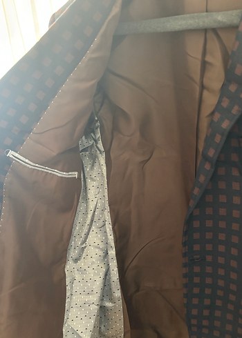 Bordo Kareli Erkek Ofis Takımı - Görsel 4