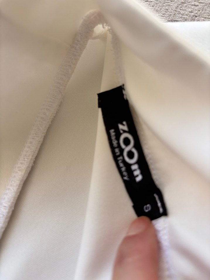 Beyaz Uzun Kadın Etek - Görsel 5