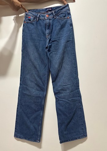 U.S Polo Assn. Mavi Denim Duz Paca Jean