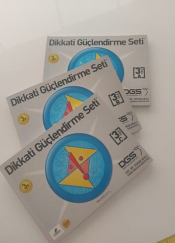 Adade 3yaş Dikkat Geliştirme Seti 3 kitap