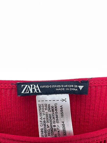 xs Beden kırmızı Renk Zara Kazak / Triko %70 İndirimli.