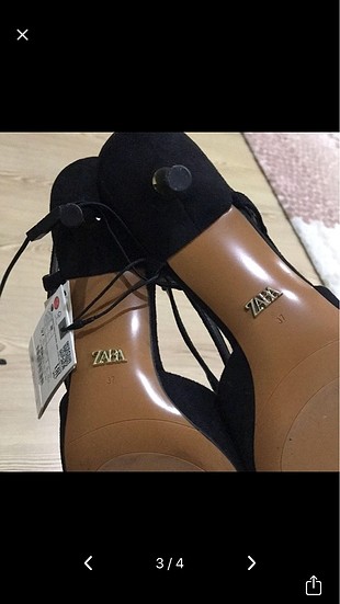 37 Beden Zara yeni etiketli ayakkabı