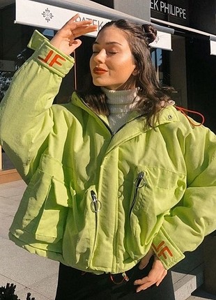 Lusifer neon çanta bomber