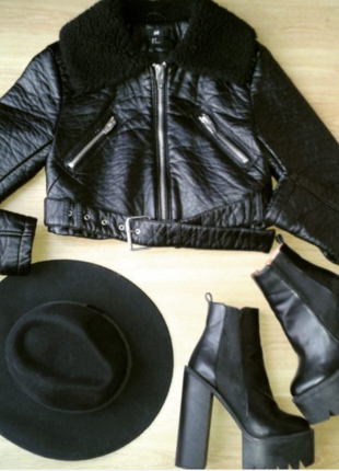H&M H&M YAKASI KURKLU MONT