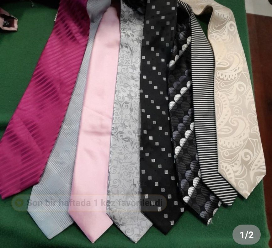 SARAR Çok Renkli Erkek Kravatları - Görsel 4